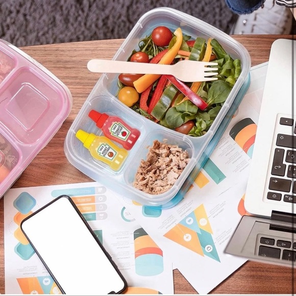 Mini Plastic Ketchup And Mustard - Picture 2 of 4